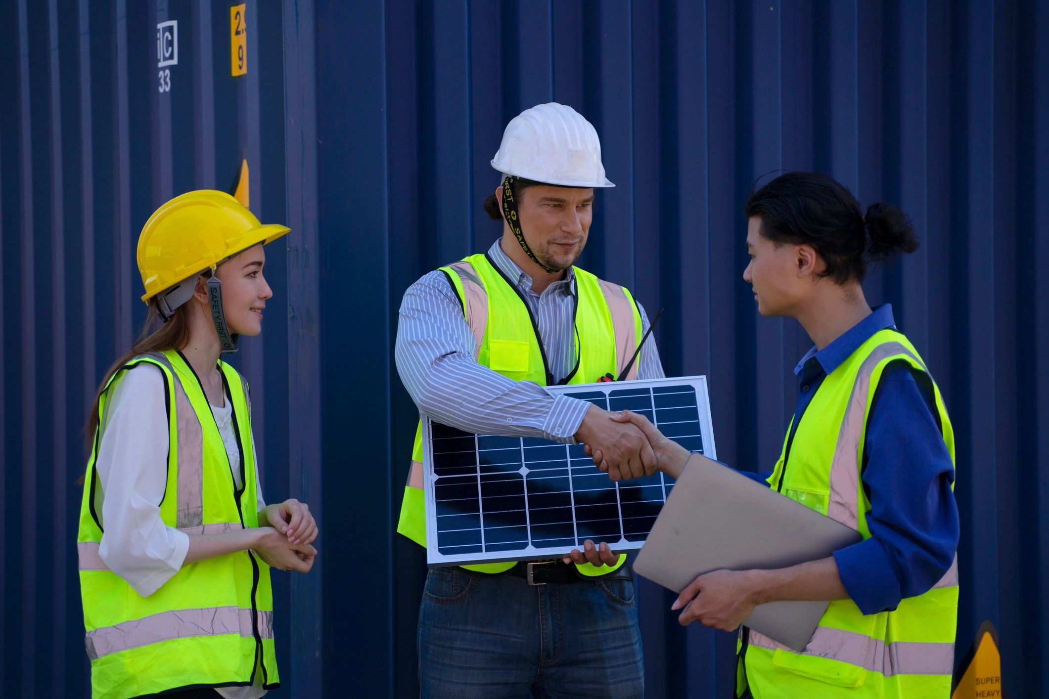 Professional team image used as supporting visual for industry perspective quote